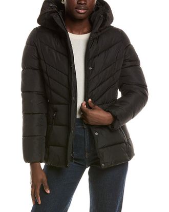 Laundry Laundry by Shelli Segal Snowchic Coat