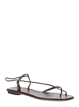 SOEUR Womens Sandals Rosalie Brown Leather Cow