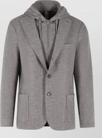 Eleventy wool single breasted coat