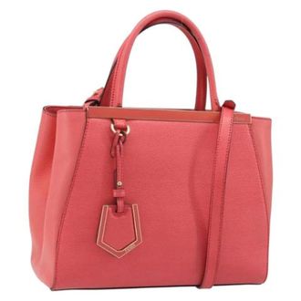 Fendi Pre-owned Vintage Handbag - Dames - Pre-owned - Roze - Maat: ONE Size Leer