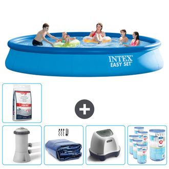 Intex Piscina Easy Set Redonda - 457x84 Cm - 8-piezas Scb55