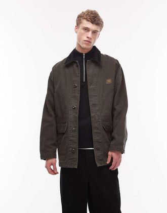 Carhartt Work in Progress Prescott - Giacca color kaki-Verde