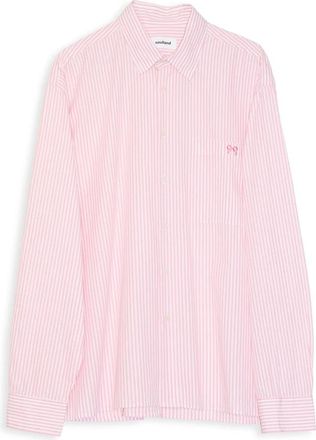 Soulland VIT Stripe Shirt - Dames - Overhemden - Roze - M/L - Katoen - Overhemden
