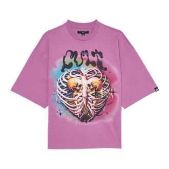 Cult of Individuality OVERSIZED SHORT SLEEVE CREW NECK TEE TIL DEATH DO WE PART