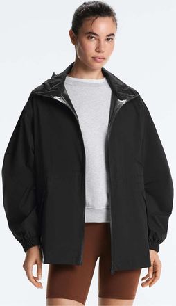Oysho Giacca super leggera e ripiegabile impermeabile 10 k nera-Nero