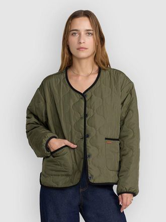 Rvca Hudson Reversible Liner Jacke gr&uuml;n