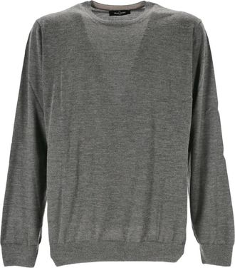 Gran Sasso Maglione in seta e cashmere - Grigio