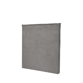 Koketto Home Cabecero tapizado gris oscuro para cama de 90 cm