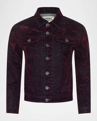 L'agence Maven Slim Denim Jacket