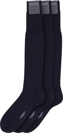 Ermenegildo Zegna 3-Pack Sokken - Heren - Sokken - Blauw - ONE Size - Wol - Ondergoed