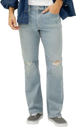 Silver Jeans Co Jace Slim Bootcut Jeans in Destin at Nordstrom, Size 30 X 34