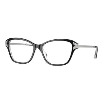 Sferoflex Glasses, female, Black, 53 MM, Fashion Eyeglasses in Blue