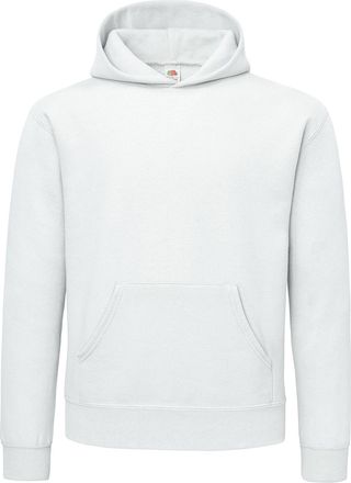 Fruit Of The Loom Fruit of the Loom katoenen herenhoodie (Wit)