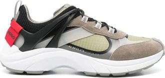 HUGO BOSS Sneakers con inserti in rete - Verde