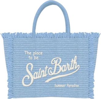 Saint Barth Tassen, Dames, Blauw, ONE Size, Colette Stro N