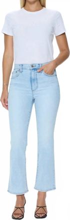 Pistola Denim Lennon High Rise Crop Bootcut Jean In Cherish