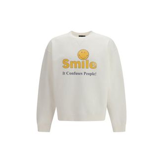 Dsquared2 White Cotton Mens Sweatshirt