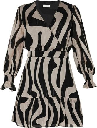 Liu Jo Korte Zomerjurk - Dames - Korte kleedjes - Veelkleurig - XS - Polyester - Kleedjes