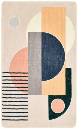 Gino Falcone Alfombra de ba&ntilde;o mullida - beige multi 70x120 cm