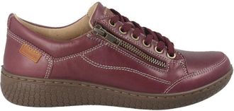 Laura Aza&ntilde;a LA28103NC - Cordon Zip Nora, burgundy, 4 UK