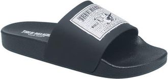 True Religion Kendra Pool Slide in Black at Nordstrom, Size 10
