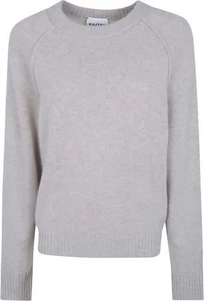 Kujten Kujten, Truien & Vesten, Dames, Grijs, S, Cashmere Truien