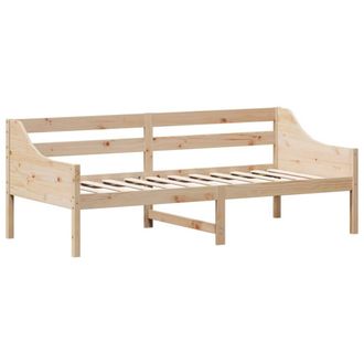 Berkfield Home Beautiful Day Bed without Mattress 90x200 cm Solid Wood Pine in Light Tan