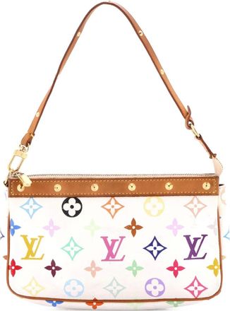Louis Vuitton Pochette Accessoires Monogram Multicolor clutch bag - Wit