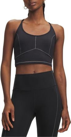 Under Armour Meridian Performance Support Tank in Black //Black at Nordstrom, Size Xx-Large