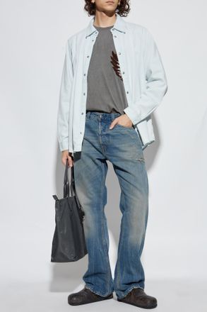 Diesel Shirt D-SIMPLY, Mens, Light Blue