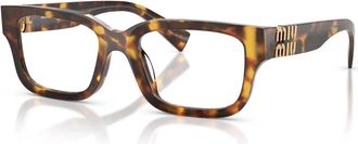 Miu Miu 02Yv Brillen - Dames - Brillen - Bruin - 53 MM - Accessoires