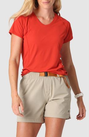 Outdoor Research Echo Performance T-Shirt in Cardinal at Nordstrom, Size Xx-Small