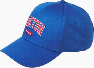 Jack & Jones Jack & Jones Mens Jacportland Lettering Curved Brim Dad Cap - Blue - Size: MENS