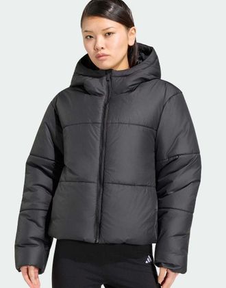 adidas Essentials Highloft - Piumino isolante nero