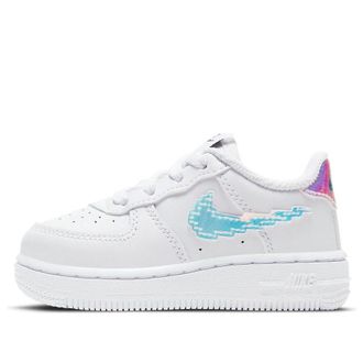 Nike (TD) Nike Air Force 1 LV8 Digital Swoosh - White CW1582-100