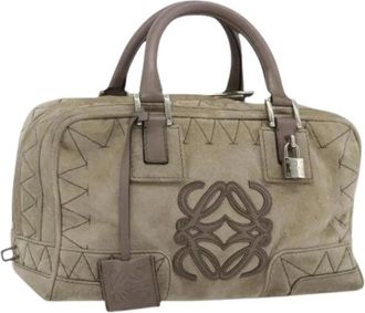 Loewe Pre-owned Handbags, female, Beige, Size: ONE SIZE Pre-owned Hand Bag