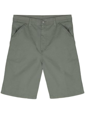 Carhartt Work in Progress Shorts met logo-applicatie - Groen