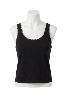 Z Supply Julian Crochet Tank Top In Black