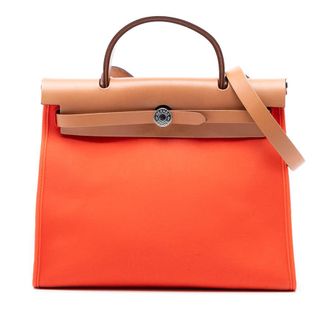 Herm&egrave;s Pre-owned Hermes Toile Herbag Zip 31 Ladies 3QKHCC1KQ8PQVMV9