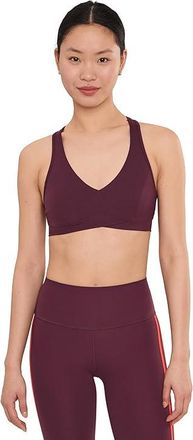 SPLITS59 Mia Rigor Bra Womens Bra Dark Cherry : LG, Nylon/Spandex
