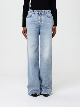 Balmain Jeans Woman color Blue