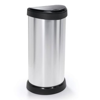 Curver Curver - Cubo Keter 40l Iml Metalizado Cierre Touch Plata 177729