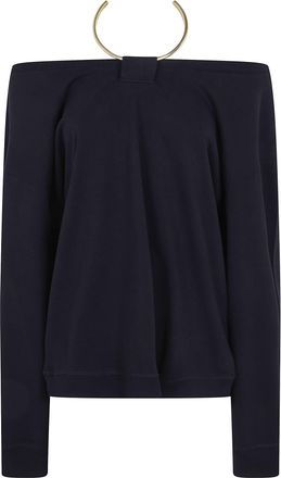 Darkpark Erin Necklace Off Shoulder Top