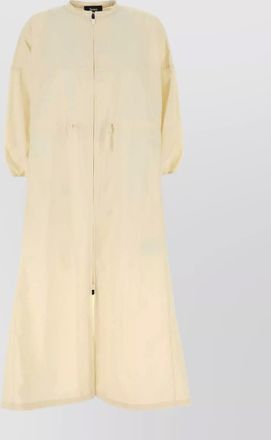 Herno long round neckline dress