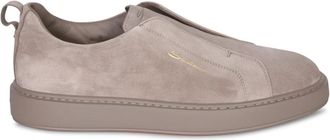Santoni Victory Sneakers - Heren - Sneakers - Beige - 42 EU - Su&egrave;de - Schoenen