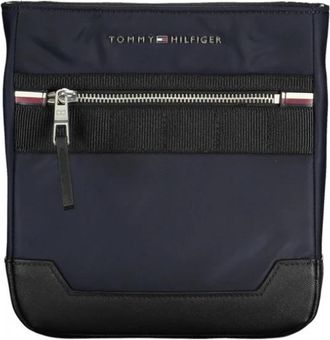 Tommy Hilfiger Elevated Nylon Mini Crossover - Heren - Schoudertassen - Blauw - ONE Size - Nylon - Tassen