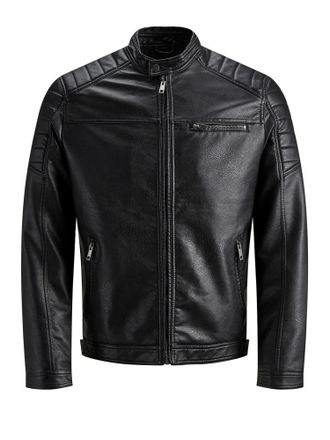 Jack & Jones Jack & Jones kunstleren jas