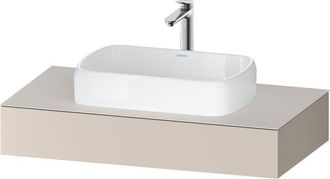 Duravit Consola Duravit Qatego, 1000x550x170mm, Con Recorte Central