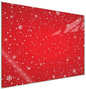 OEM Placa Protectora De Vidrio Para Estufa 70x52 Rojo