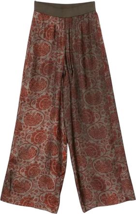 Uma Wang Pansy Wijde Broek - Dames - Wijde Broeken - Veelkleurig - M - Broeken